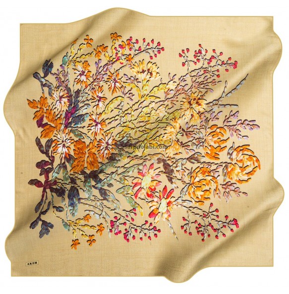 Aker İpek Eşarp 7785713-961 Tivil İpek Aker İpek Eşarp 7785713-961 Tivil İpek