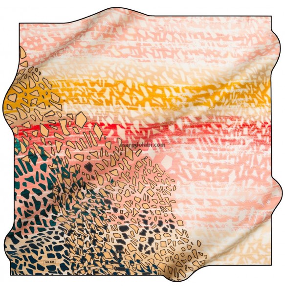 Aker İpek Eşarp 7809701-311 Sura Krep Saten Aker İpek Eşarp 7809701-311 Sura Krep Saten