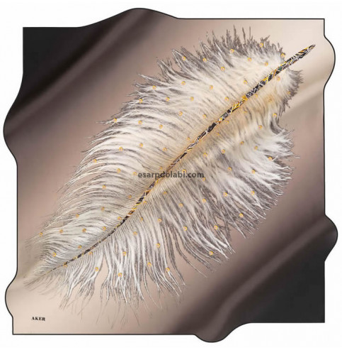 Aker İpek Eşarp 8303-311 Sura İpek