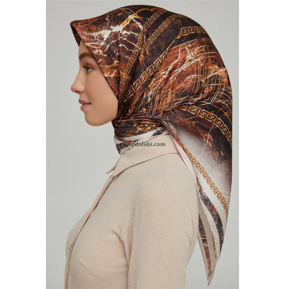 Armine İpek Eşarp 8615D-03 sura NOSTALJİ