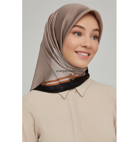 Armine İpek Eşarp 8616D-03 sura ipek Nostalji
