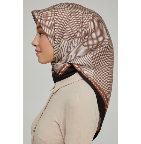 Armine İpek Eşarp 8616D-03 sura ipek Nostalji