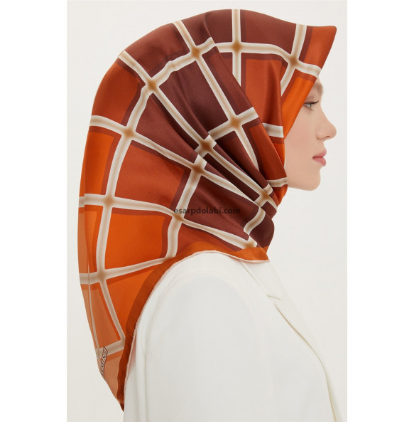 Armine Sura İpek Eşarp 8738D-07